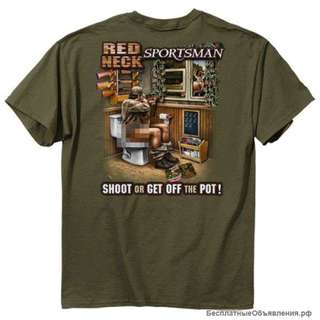 Футболка Buckwear Redneck Get Off The Pot