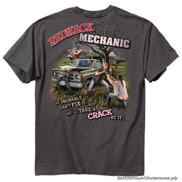 Футболка Buckwear Redneck Mechanic