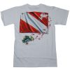 Футболка Amphibious Outfitters Frog Flag