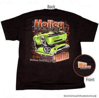 Футболка Holley Challenger Re-Birth Black