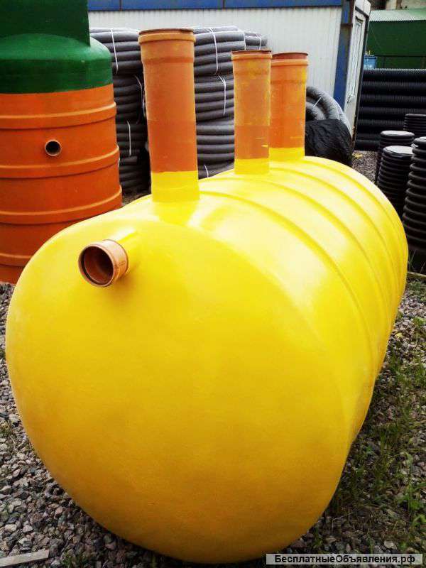 Стеклопластиковый септик