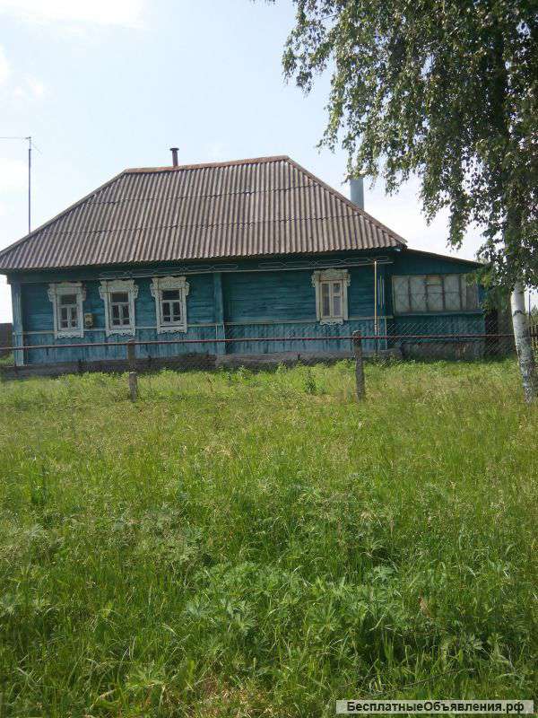 Дом бревенчатый