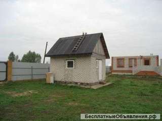 Участок 10 соток с баней и гаражем в 100 км от МКАД по Киевскому шоссе