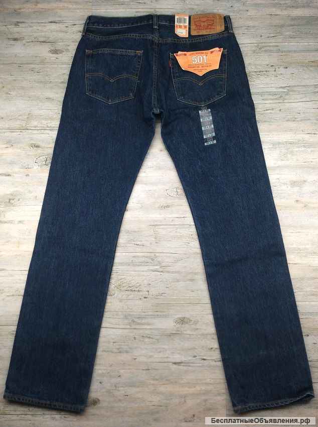 Levis 501 Dark Stonewash W31-W38