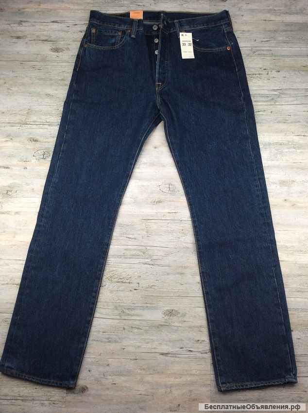 Levis 501 Dark Stonewash W31-W38
