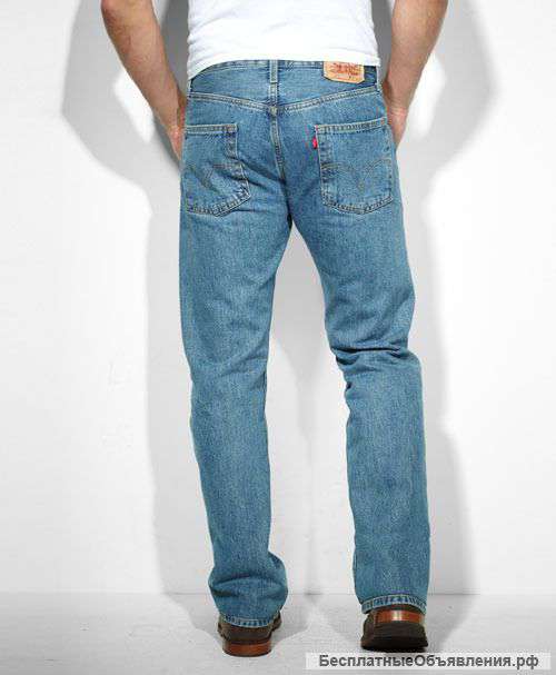 Levis 501 Stonewash, Original W33-W38