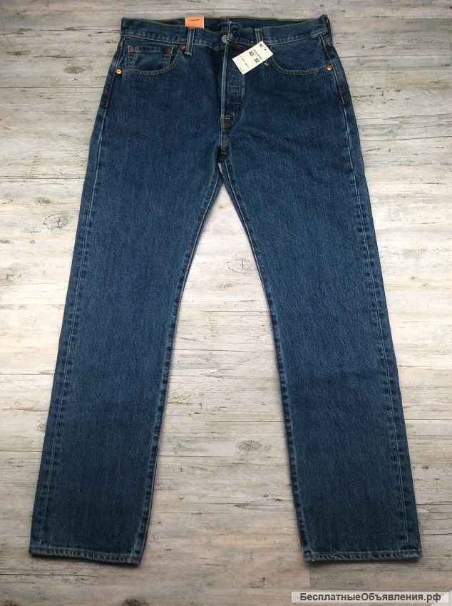 Levis 501 Stonewash, Original W33-W38