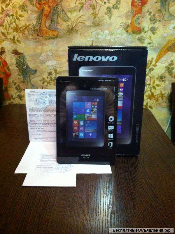 Lenovo Miix3 8 32Gb Black