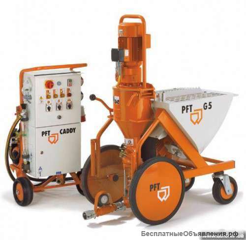 PFT G5. Штукатурная станция