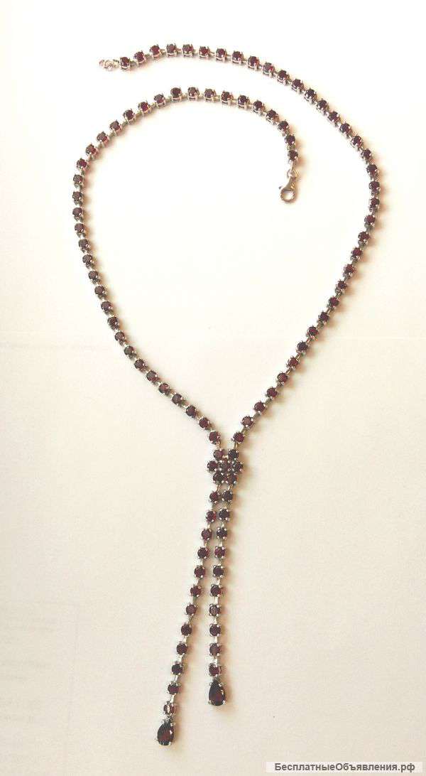 Гранатовое колье