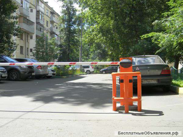 Шлагбаум во двор