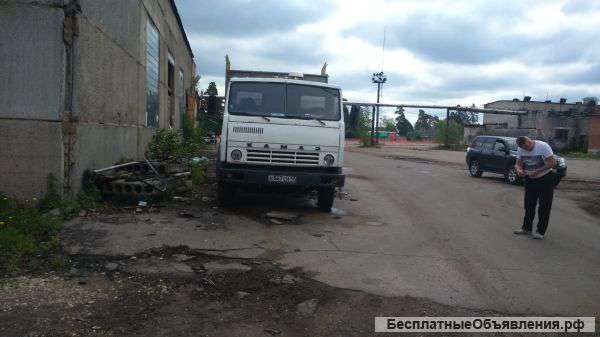 КАМАЗ с прицепом