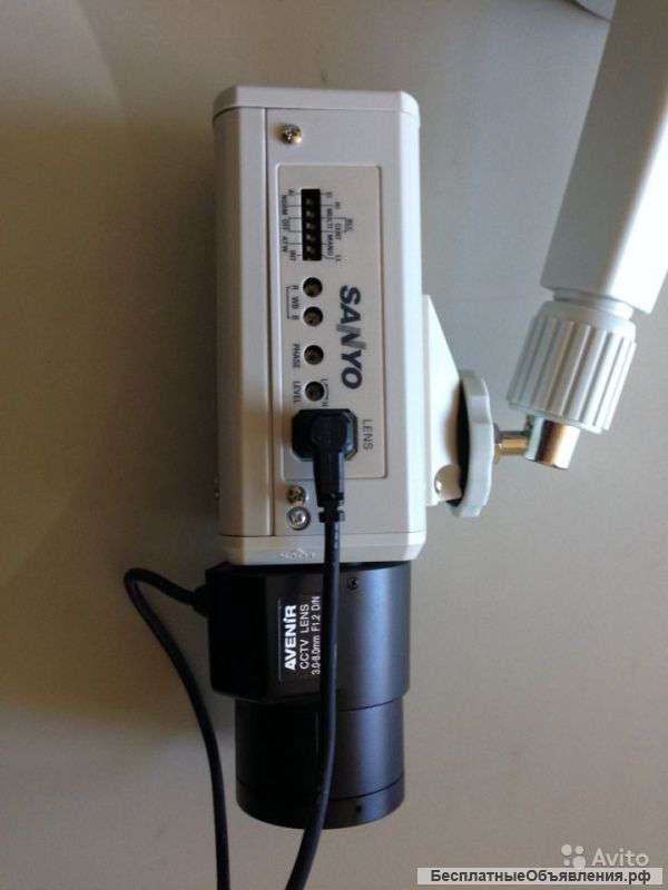 Камеры видеонаблюдения sanyo VCC-6585P + Датчики