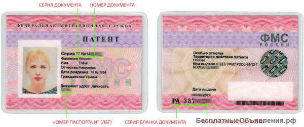 Патенты для иностранных граждан