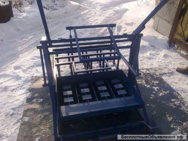 Шлакоблочный станок, вибростанок, вибропресс