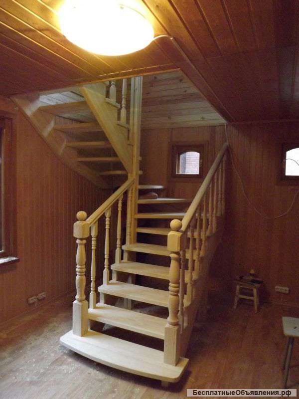 Деревянные лестницы Иркустк