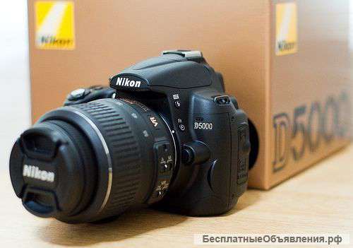NIKON D5000 KIT 18-55 + поляризационный фильтр HOYA