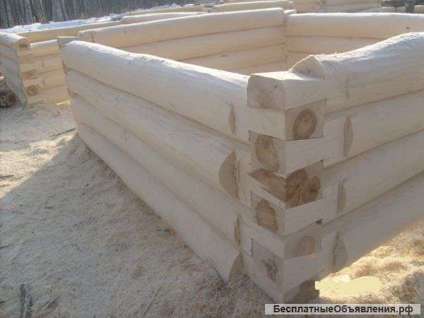 Срубы для бани липовые