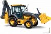 Экскаватор - погрузчик John Deere 325J + гидромолот + ямобур + ковш 400 собственник, все виды работ