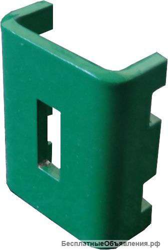 Крепление-скоба для заборных секций