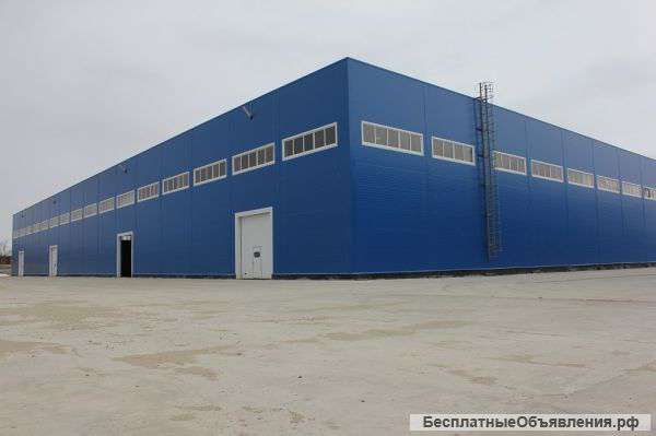 Собственник продает новое производственно-складское помещение