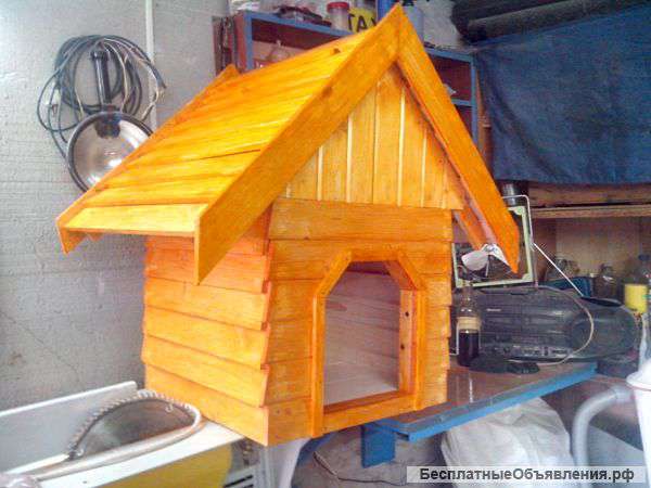 Деревянный домик для животных