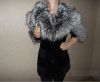 Шуба норковая женская с чернобуркой продаётся