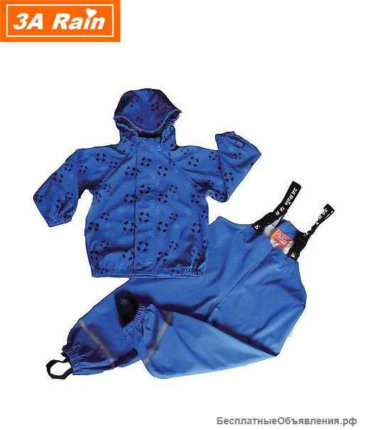 Детский непромокаемый костюм 3A Rain для дождливой погоды