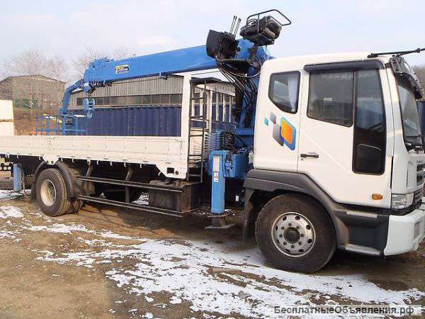 Новый грузовик-манипулятор Daewoo Novus , 2012 год