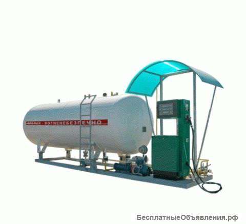 СЗГ 10м3 с Колонкой 100-1 LPG(1 рукав)