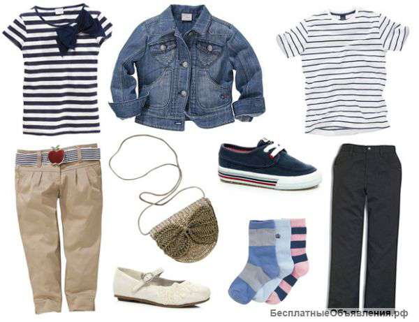 Розничная торговля детскими товарами: одежда, обувь