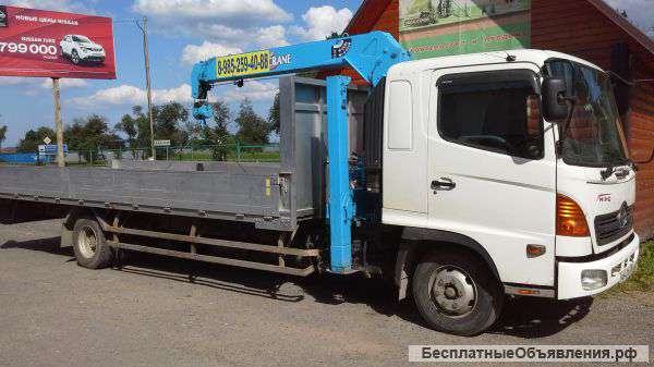 Манипулятор-эвакуатор Hino Ranger