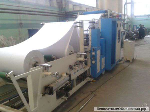 Станок для диспенсерных салфеток V-сложения