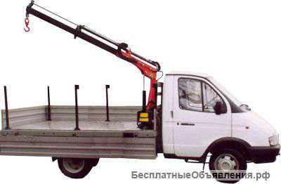 Кран манипулятор на ГАЗ 3302