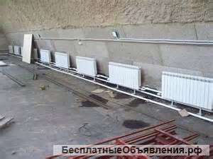 Установка радиаторов и батарей