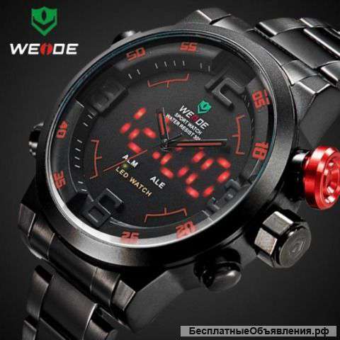 Круче чем G-Shock - 2 Дисплея -Weide- Часы мужские