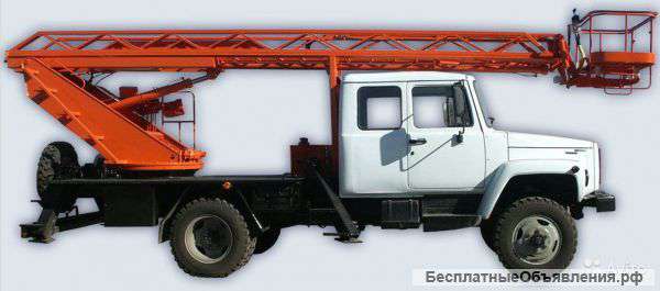 Аренда автовышки 17 м