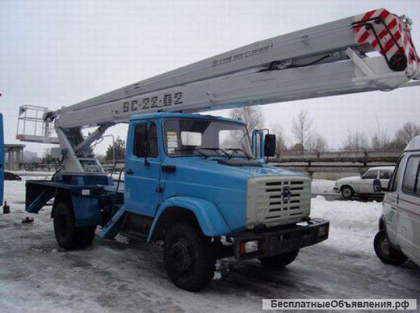 Аренда автовышки 22 м