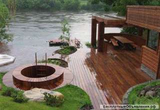 Материалы для внутренней и внешней отделки из Сибиркой Лиственницы