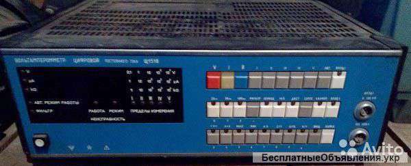 Вольтамперомметр Щ1518 цифровой постоянного тока