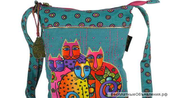 Сумка дизайнерская с чудесными котиками