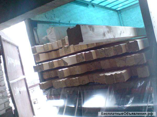 Профилированный брус сухой и естественной влажности (погонаж)