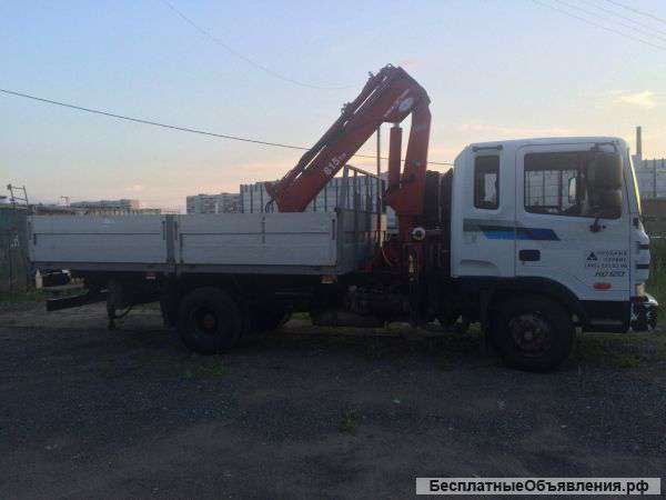 Услуги манипулятора, грузоперевозки манипулятором