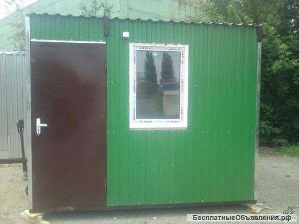 Всегда готовые бытовки размером 6х2,4; 4х2,4