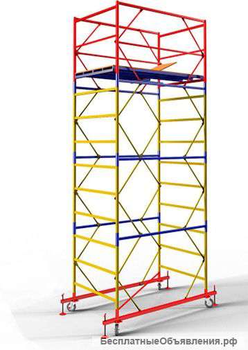 Строительные леса, рамные леса