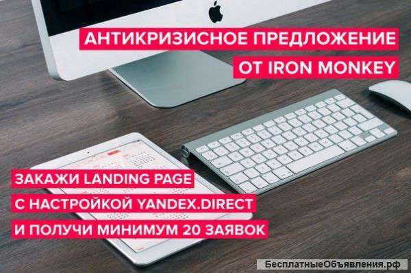 Заказать лендинг пейдж ( landing page )