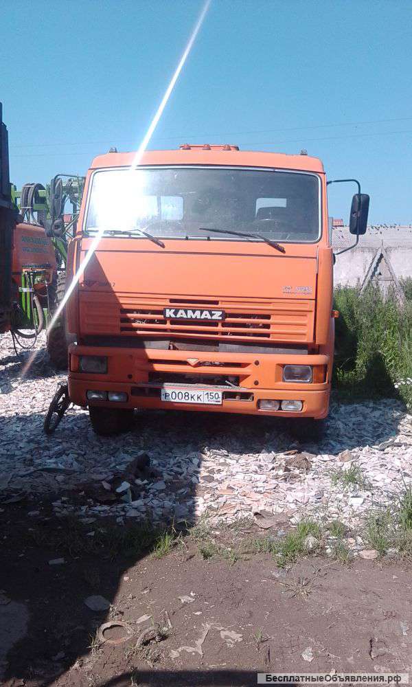 Камаз с прицепом