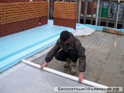 Пароизоляция кровли здания