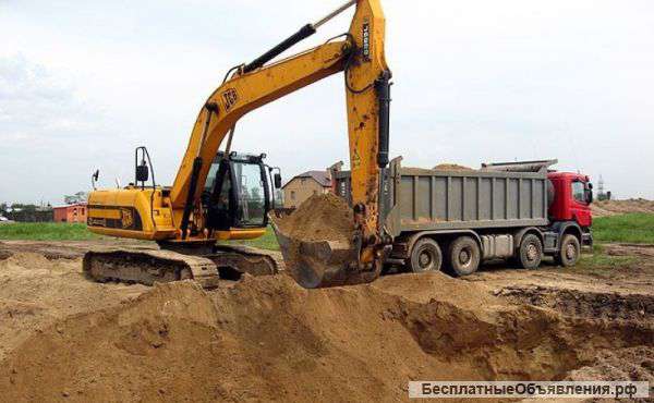 Строительство дорог, разработка котлованов