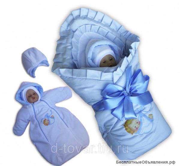 Комплект на выписку из роддома " Непоседа" весна-осень